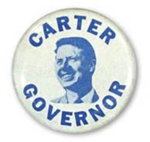 Elected governor of Georgia, defeats former Republican governor Carl Sanders