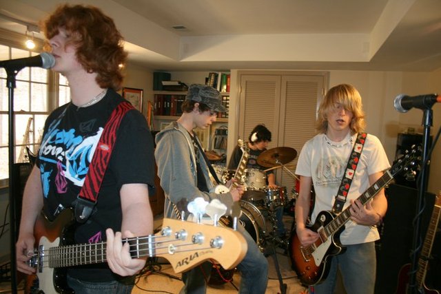 My first highschool band