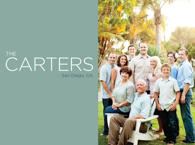 The Carters move yet again, but this time to San Diego, California.