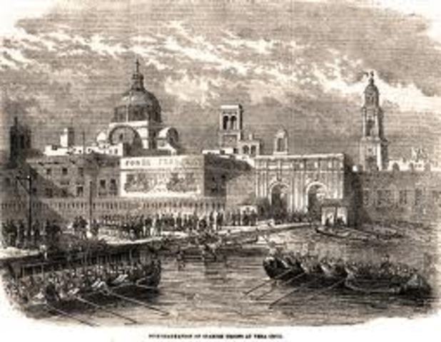 Britain, Spain, and France arrive