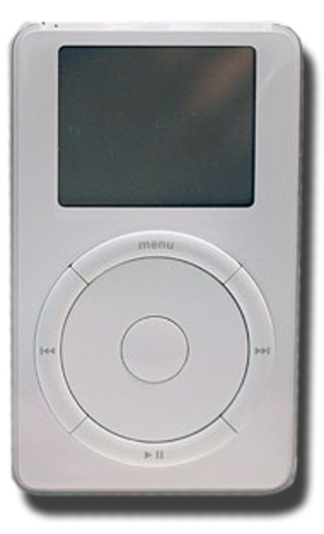 Apple launches the iPod