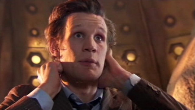 The Doctor saves the universe and regenerates