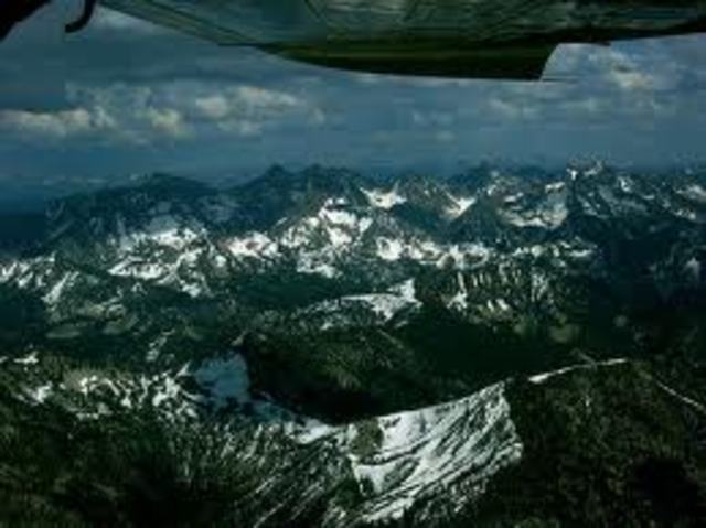 The expedition reaches sets out for the Bitterroot Mountains