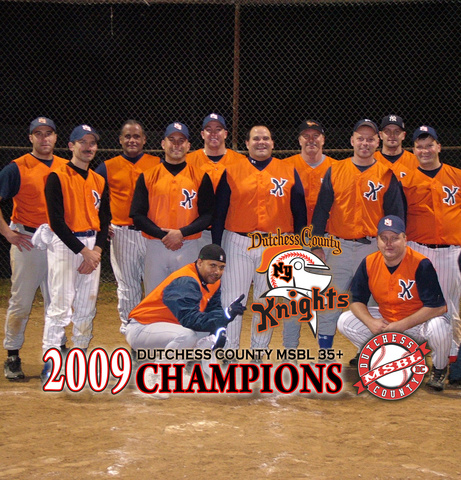 Dutchess County MSBL 35+ CHAMPIONS (Knights)