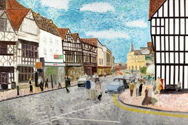 Born in Stratford-upon-Avon, England.