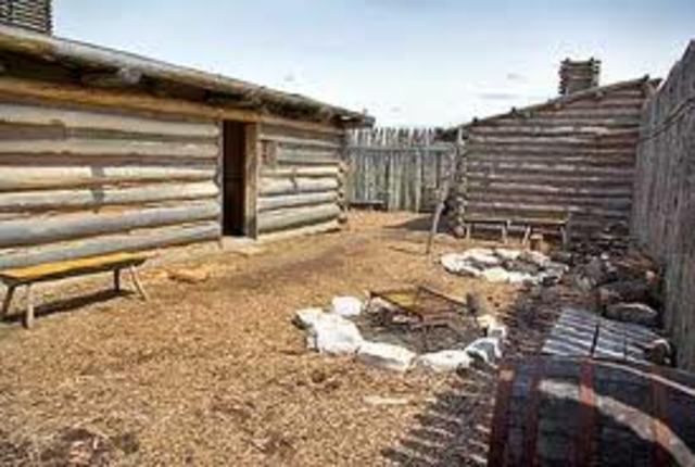 The crew sets up a camp called Camp Wood