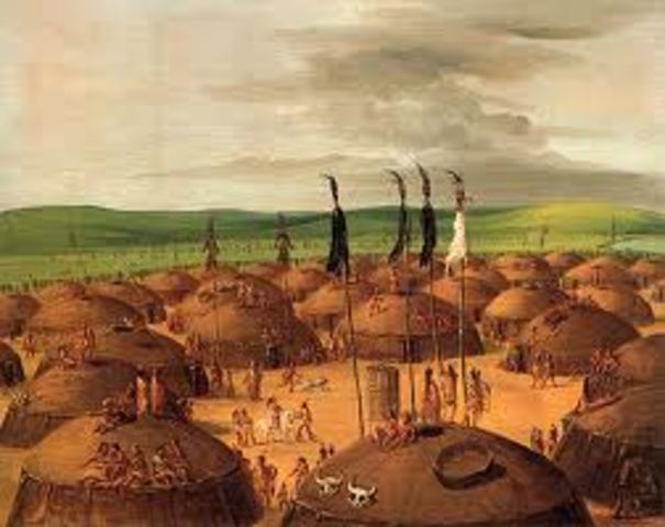 They discover earthlodges