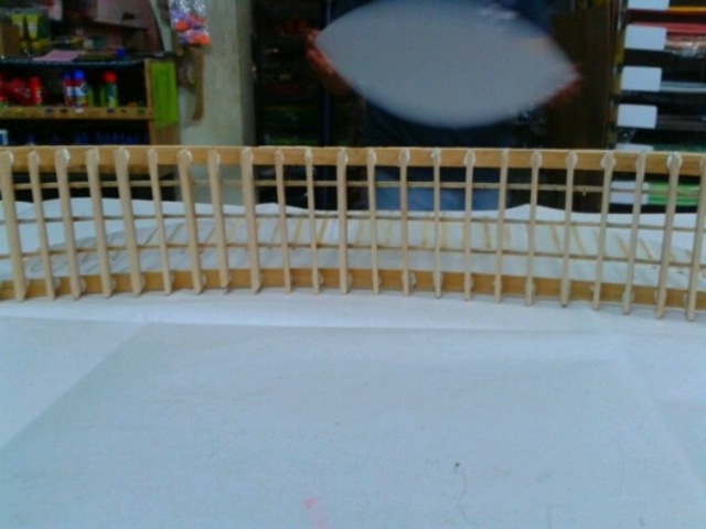 Construcción del Arco de la estructura