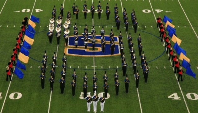 My first marching performance