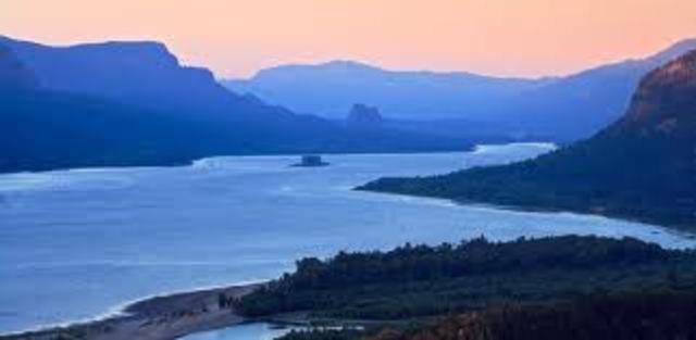 They reached the Columbia River