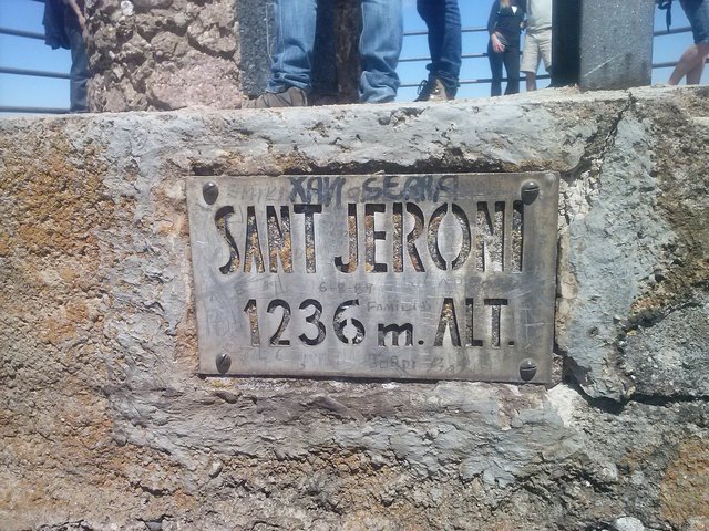 I walked in Montserrat, and up to Sant Jeroni