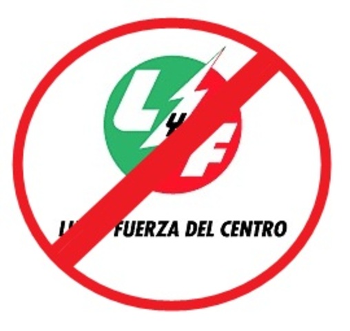 Cierre de Luz y Fuerza del centro