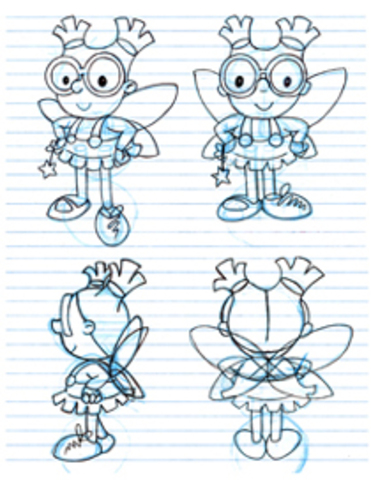 Sara estudia Diseño Gráfico