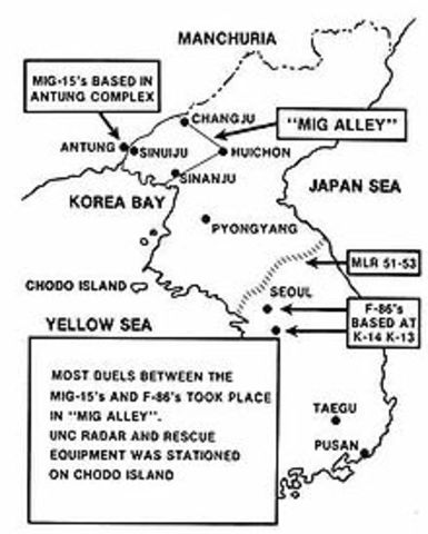 The US commits its Naval and Air forces to support South Korea