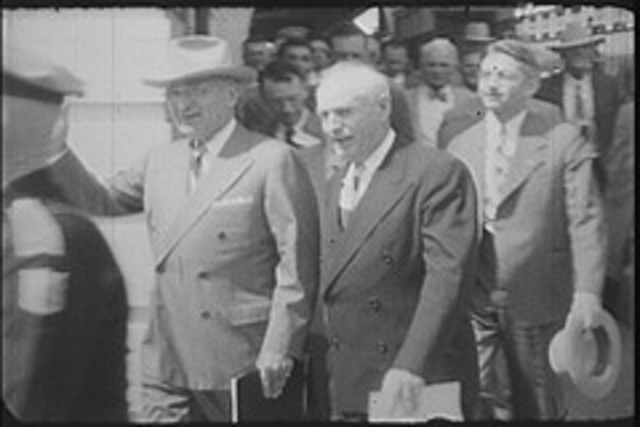 President Truman announces that  he will not run for reelection.