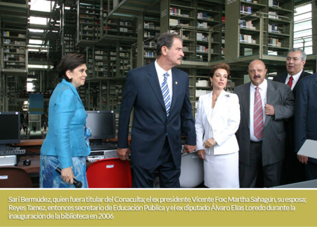 Inauguración de la biblioteca "jose vasconcelos"