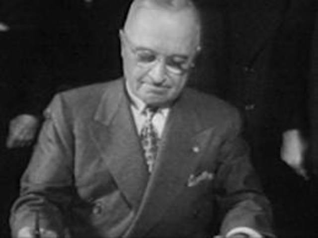 Truman Authorizes Advance