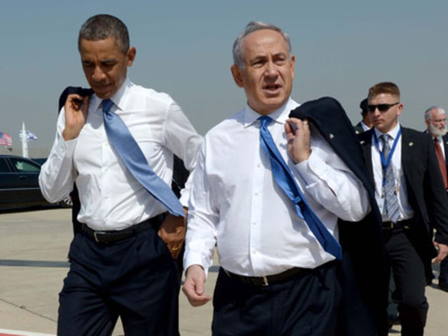 Obama visited Israel for the first time as the U.S. president