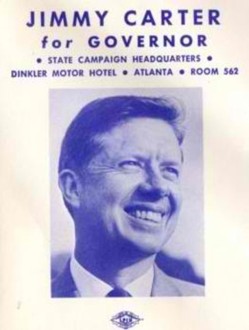 Becomes the 76th govenor