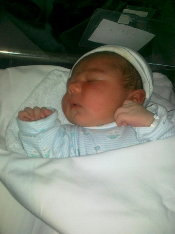 Nació mi sobrino Samuel