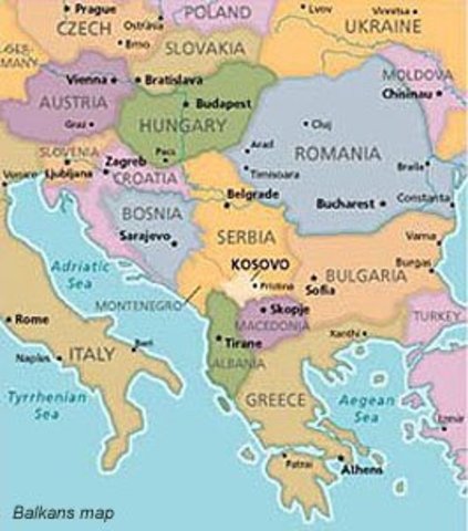 Hitler takes over the Balkans