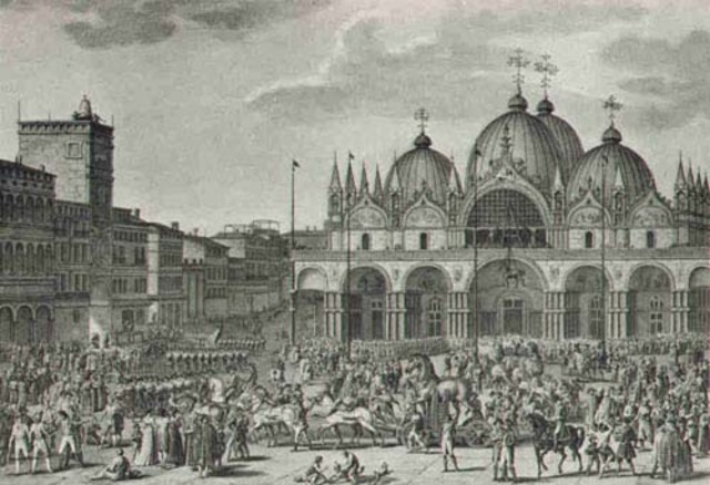 When Italy was broken up into small kingdoms through italy