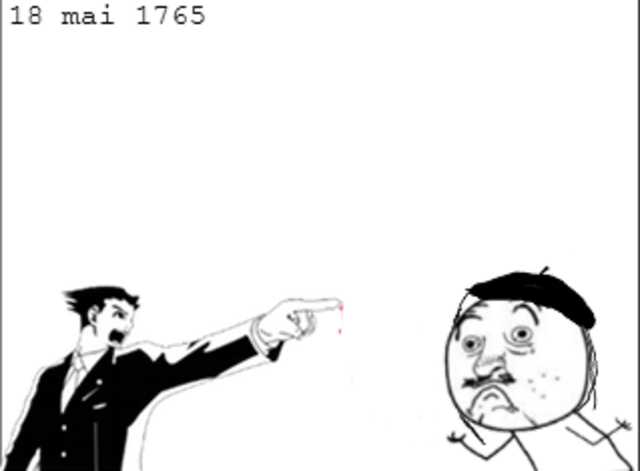 L'Angleterre déclare la guerre à la France