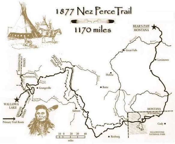 Relocation of the Nez Perce