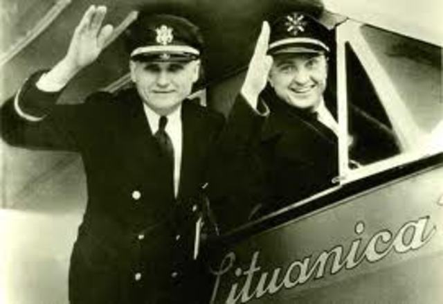 S. Dariaus ir S. Gireno skrydis per Atlantą