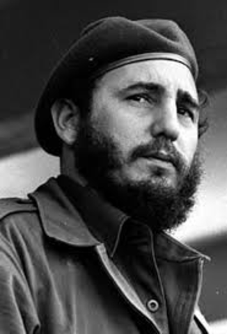 Fidel was Govenor of Cuba, cubans didnlt like Castros government. Some cubans were takin in american ships to a place called the bay of pigs. Kennedy had planned an invasion on cuba but that had failed.