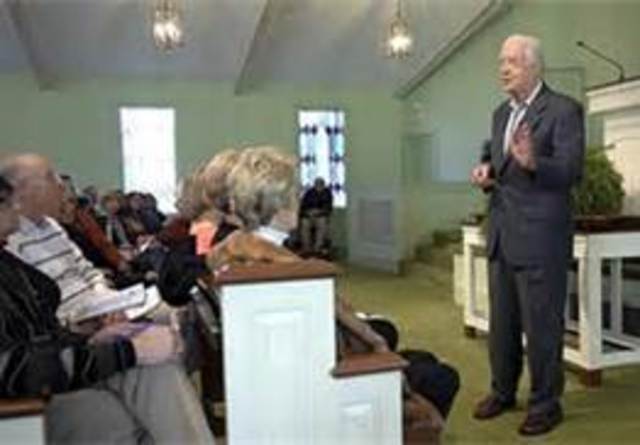 Jimmy Carter remains a Preacher.