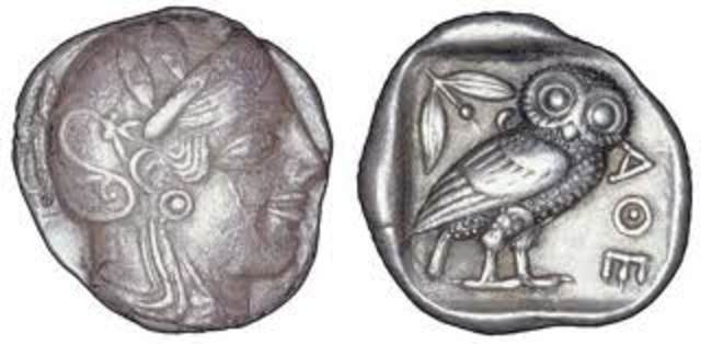 First Greek coin