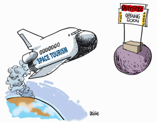 Pradetas turizmas į kitas planetas