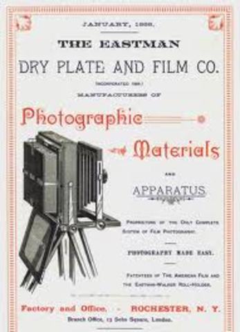 Eastman Dry Plate Company is Established