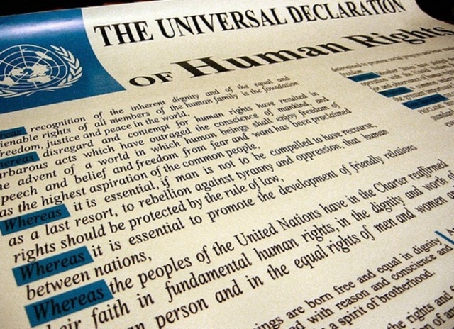 Signs the International Covenant on Human Rights.