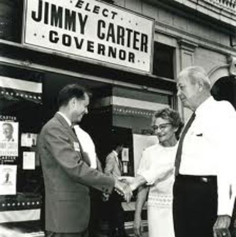 When Carter was elected governor