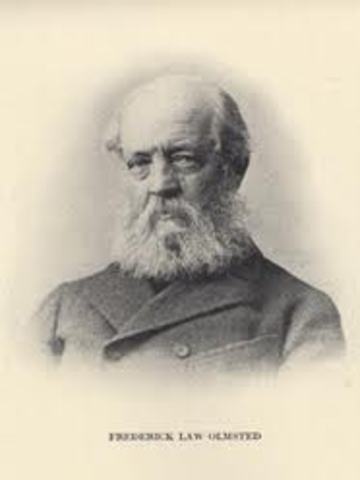 Fedrick made on of New York's famous attractions, New York City's Central Park.