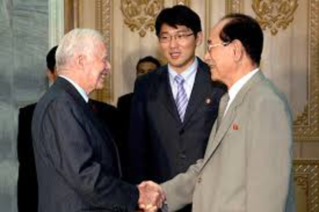 Jimmy Carter Visits North Korea