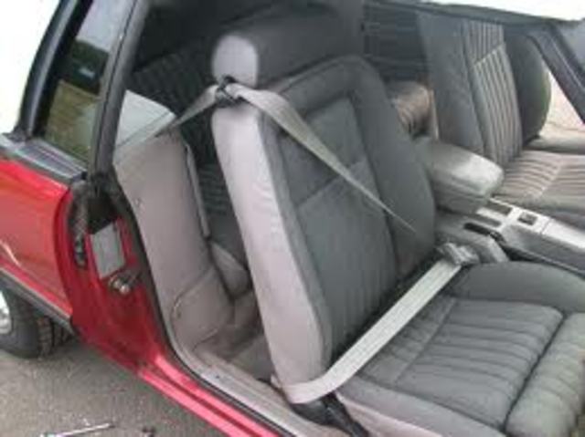 Seat Belts have been fitted into automobiles
