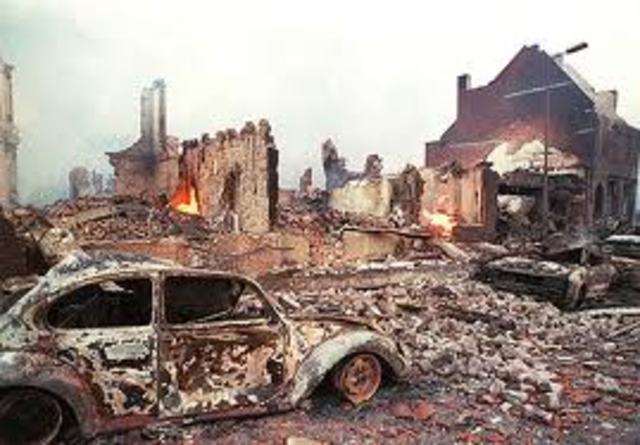 - In Enschede, the Netherlands, a fireworks factory explodes