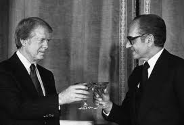 Carter goes to Iran