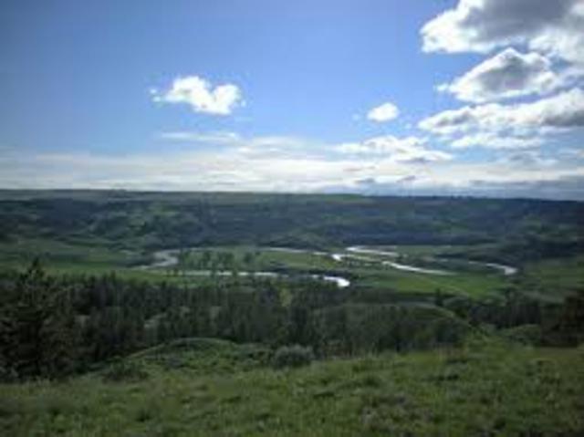 Lewis names the Judith river after a girl he hopes to mary in Virginia