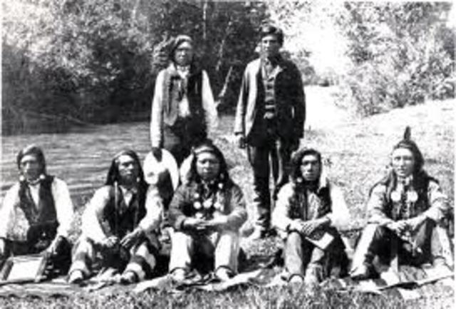 Lewis and Clark find the Shoshones indian tribe