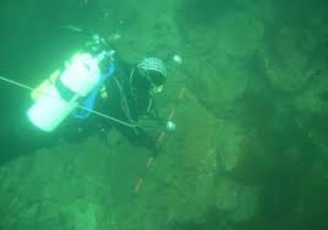 A 32-foot tall, 60,000 ton stone monument found in the Sea of Galilee in 2003