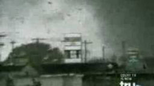 The U.S. town of Hallam, Nebraska, is wiped out by a powerful F4 tornado that broke a width record at an astounding 2.5 miles wide