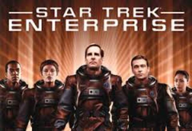 September 26 – The fifth and final Star Trek TV series Enterprise premieres on UPN.