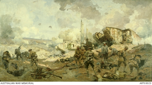 Battle of St. Quentin Canal Hindenburg line                           Kieran Scott 8/9A