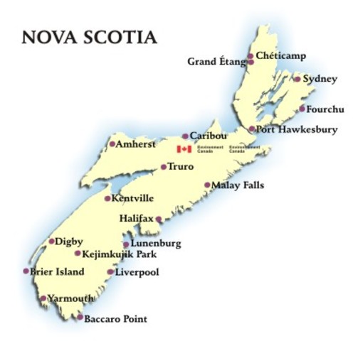 Nova Scotia province enters confederation