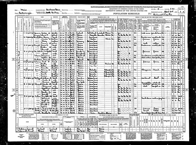 CENCUS RESULTS FOR POPULATION