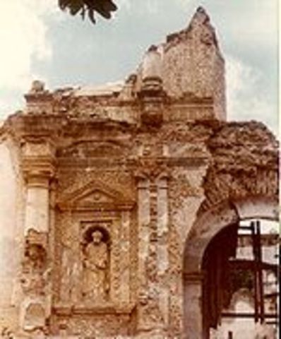 Destrucción de Santiago de Guatemala